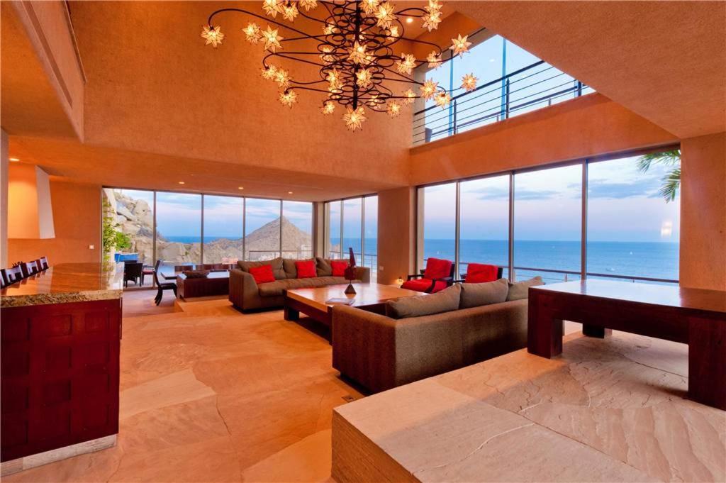 Luxurious Hillside Oceanfront 8 Bedroom Villa Bellissima Кабо Сан Лукас Екстериор снимка